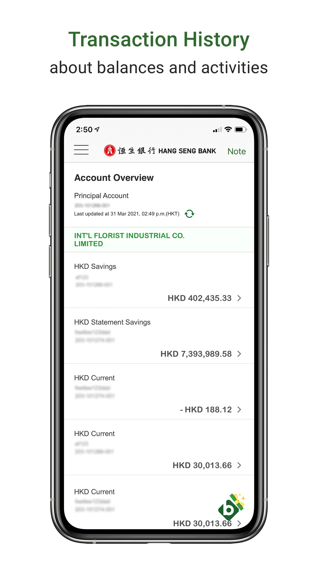 Hang Seng Business App