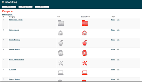 Letwork Mobile App